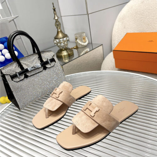 High Quality Luxury Hermes Classic H Buckle Sandals alternate view