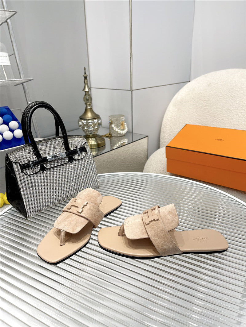 High Quality Luxury Hermes Classic H Buckle Sandals product detail