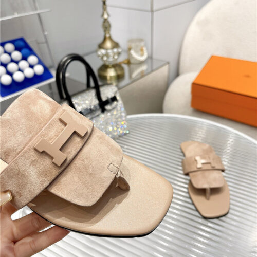 High Quality Luxury Hermes Classic H Buckle Sandals product detail