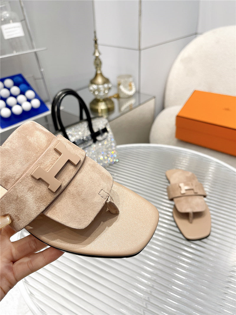 High Quality Luxury Hermes Classic H Buckle Sandals product detail