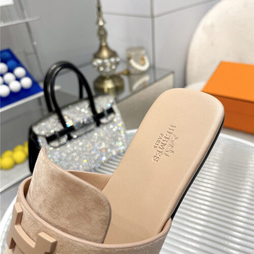 High Quality Luxury Hermes Classic H Buckle Sandals product detail
