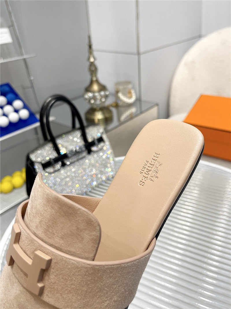 High Quality Luxury Hermes Classic H Buckle Sandals product detail