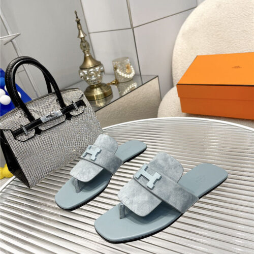 High Quality Luxury Hermes Classic H Buckle Sandals – Style 02179 product detail