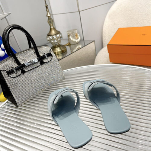 High Quality Luxury Hermes Classic H Buckle Sandals – Style 02179 product detail
