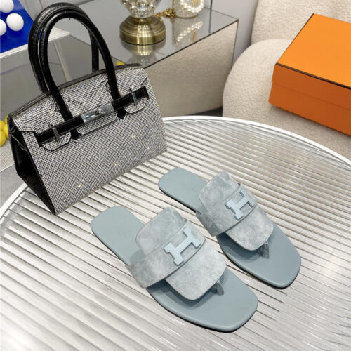 High Quality Luxury Hermes Classic H Buckle Sandals – Style 02179