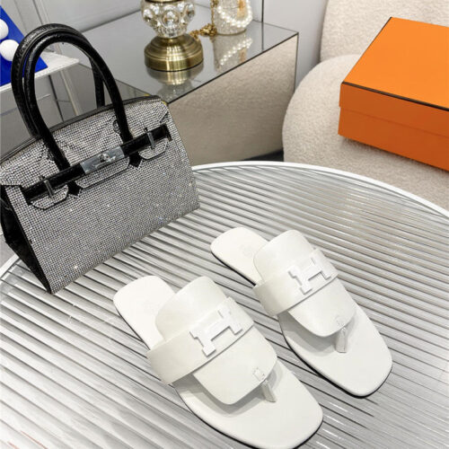High Quality Luxury Hermes Classic H Buckle Sandals – Style 69411