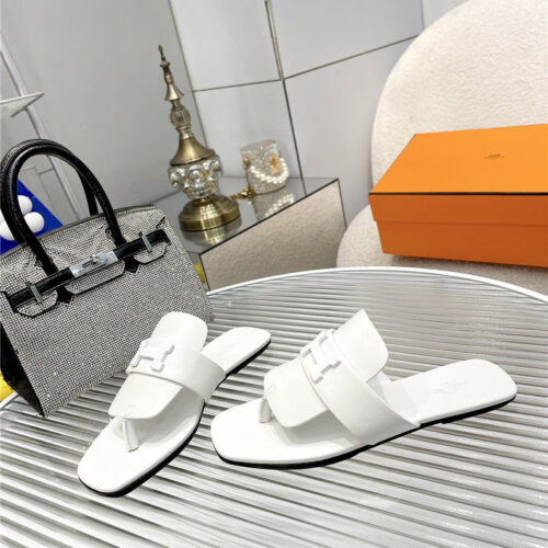 High Quality Luxury Hermes Classic H Buckle Sandals – Style 69411 product detail