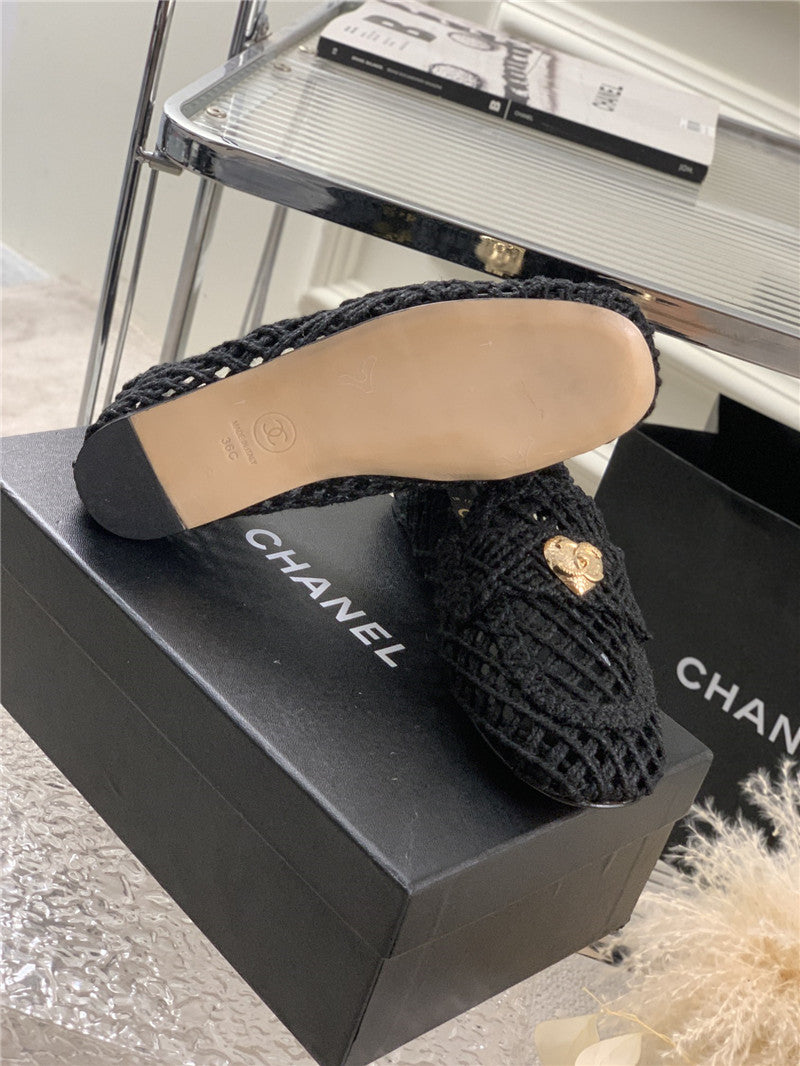 High Quality Luxury Chanel Hollow Roman Slippers product detail