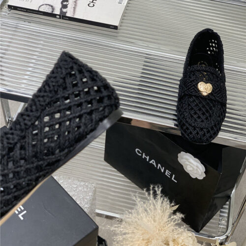 High Quality Luxury Chanel Hollow Roman Slippers product detail