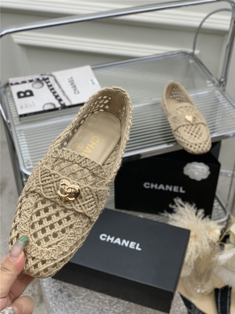 High Quality Luxury Chanel Hollow Roman Slippers – Style 96486 product detail