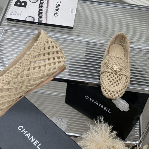 High Quality Luxury Chanel Hollow Roman Slippers – Style 96486 product detail