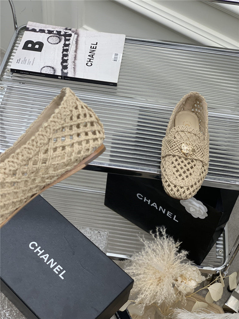 High Quality Luxury Chanel Hollow Roman Slippers – Style 96486 product detail