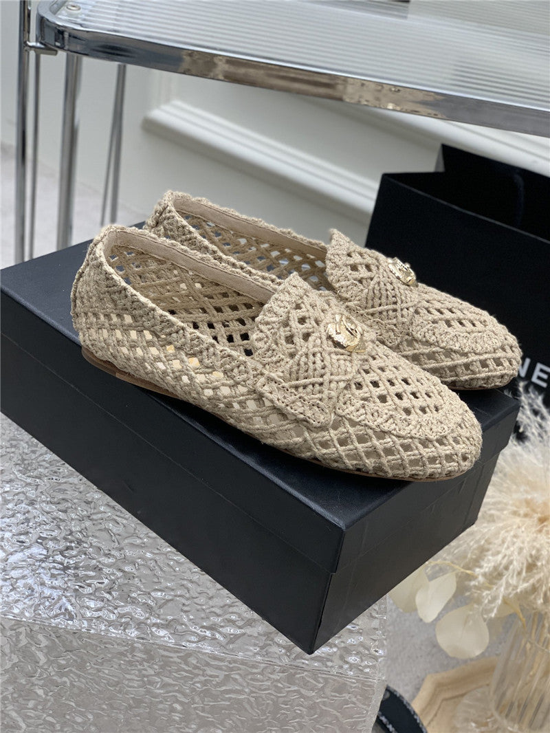 High Quality Luxury Chanel Hollow Roman Slippers – Style 96486 product detail