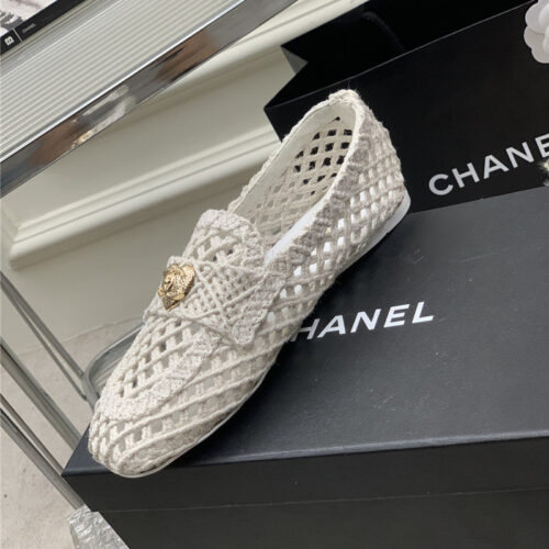 High Quality Luxury Chanel Hollow Roman Slippers – Style 25862 product detail
