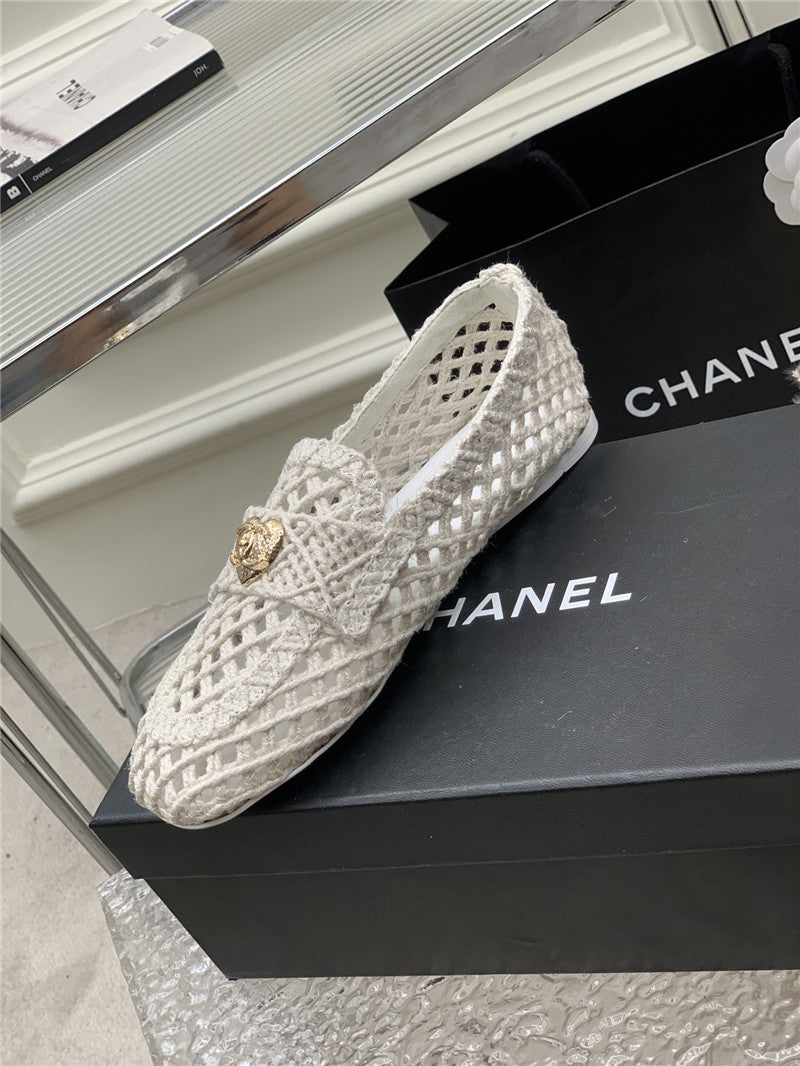 High Quality Luxury Chanel Hollow Roman Slippers – Style 25862 product detail