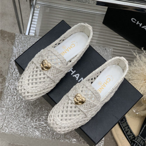 High Quality Luxury Chanel Hollow Roman Slippers – Style 25862 alternate view