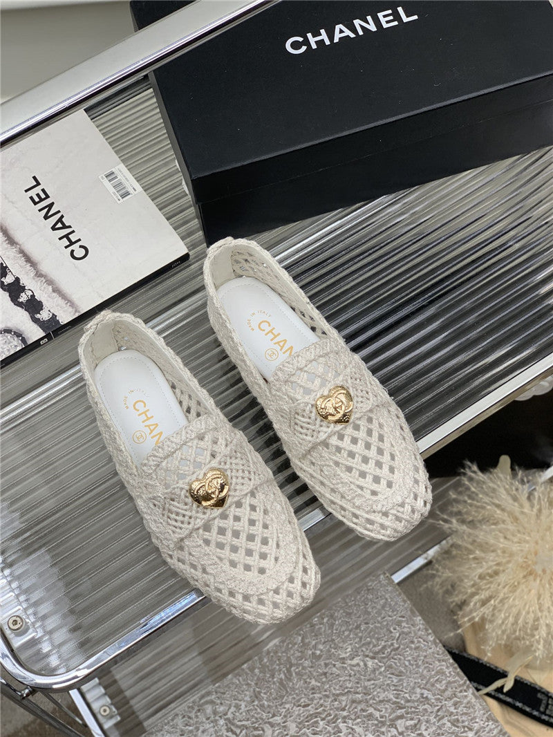 High Quality Luxury Chanel Hollow Roman Slippers – Style 25862