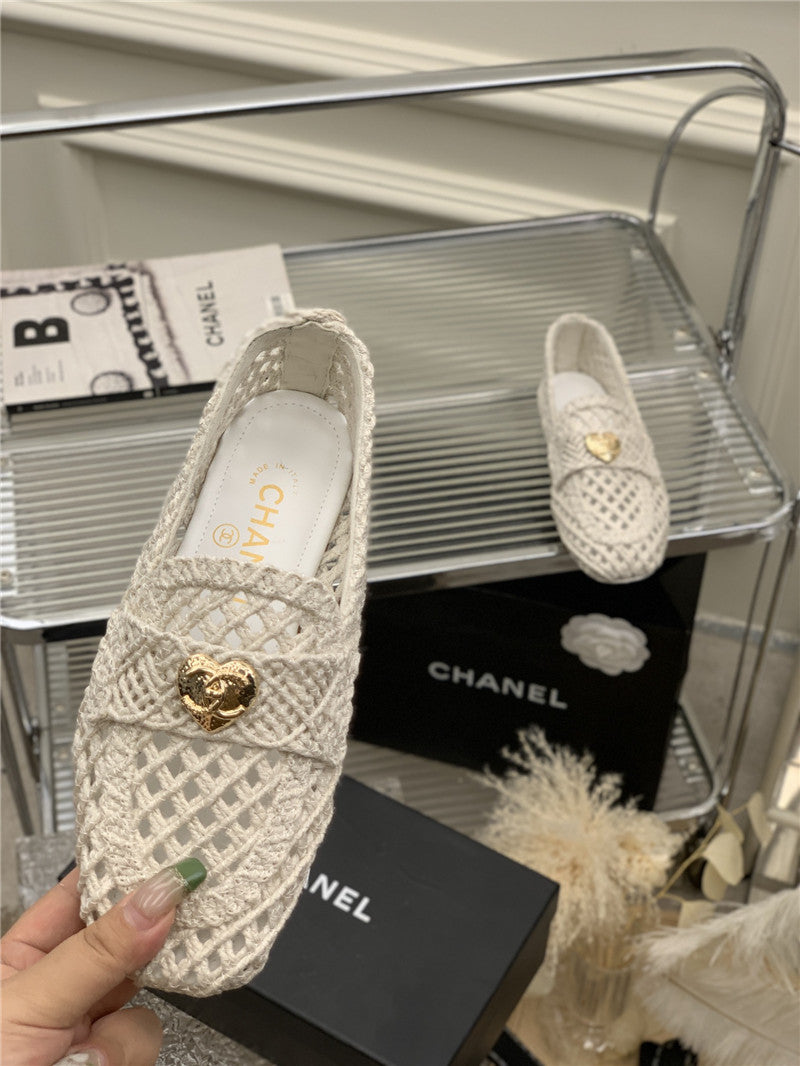 High Quality Luxury Chanel Hollow Roman Slippers – Style 25862 product detail