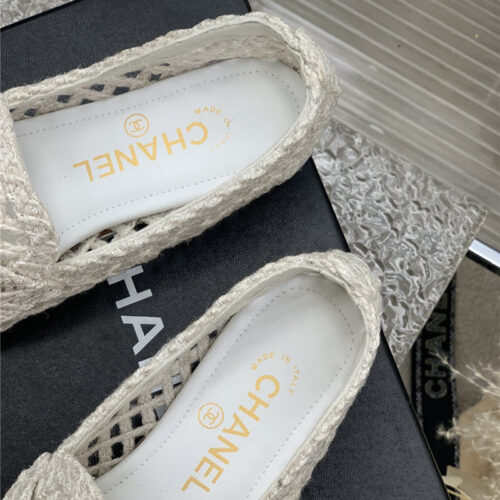 High Quality Luxury Chanel Hollow Roman Slippers – Style 25862 product detail