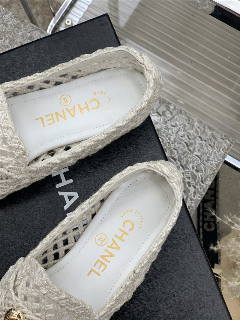High Quality Luxury Chanel Hollow Roman Slippers – Style 25862 product detail