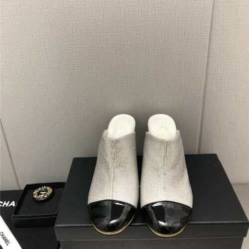 High Quality Luxury Chanel Counter Catwalk Platform Slippers – Style 78054 product detail