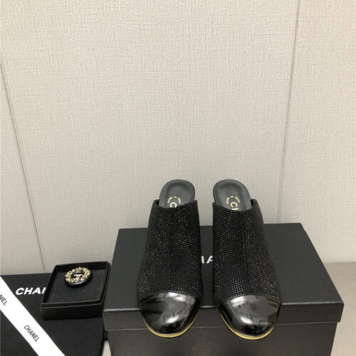 High Quality Luxury Chanel Counter Catwalk Platform Slippers – Style 76358 product detail