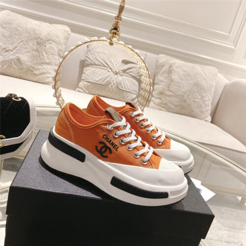 High Quality Luxury Chanel Early Spring New Canvas Shoes – Style 11238 product detail