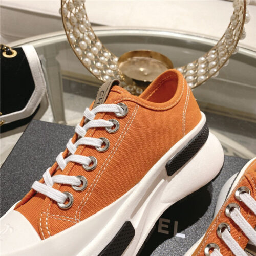 High Quality Luxury Chanel Early Spring New Canvas Shoes – Style 11238 product detail