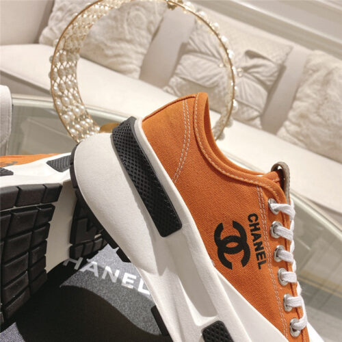 High Quality Luxury Chanel Early Spring New Canvas Shoes – Style 11238 product detail