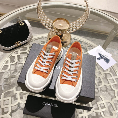 High Quality Luxury Chanel Early Spring New Canvas Shoes – Style 11238 product detail