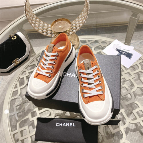 High Quality Luxury Chanel Early Spring New Canvas Shoes – Style 11238 product detail