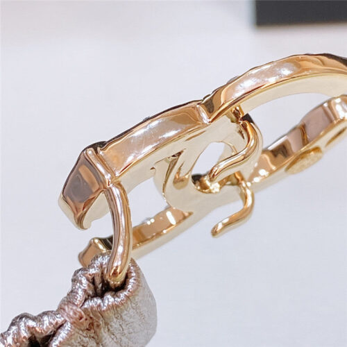 High Quality Luxury Chanel Calfskin Elastic Belt – Style 39174 product detail