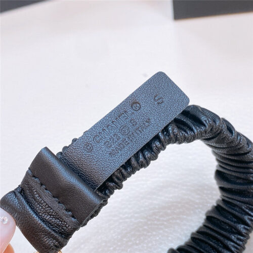 High Quality Luxury Chanel Calfskin Elastic Belt product detail