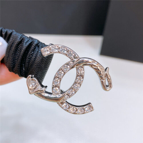 High Quality Luxury Chanel Calfskin Elastic Belt product detail