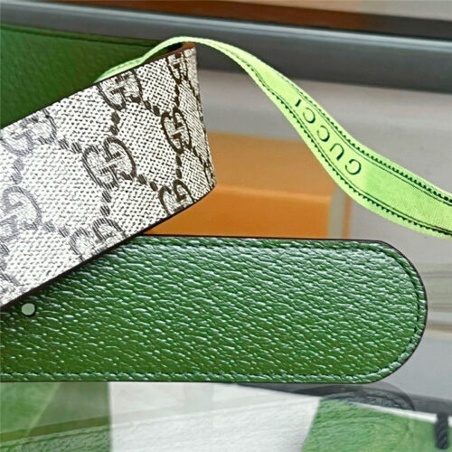 High Quality Luxury Gucci Reversible Belt With Double G Buckle – Style 42377 product detail