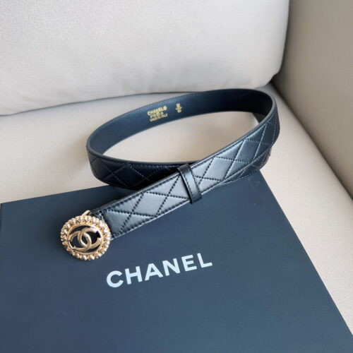High Quality Luxury Chanel Double C Catwalk Belt – Style 39289 product detail