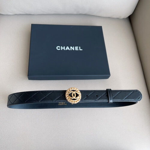 High Quality Luxury Chanel Double C Catwalk Belt – Style 39289 product detail
