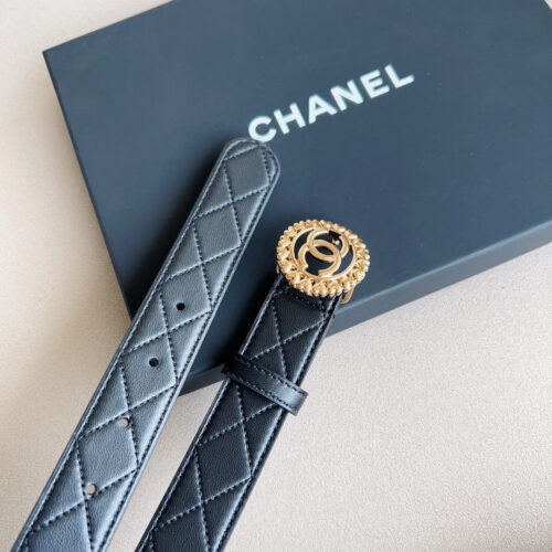 High Quality Luxury Chanel Double C Catwalk Belt – Style 39289 product detail