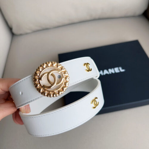 High Quality Luxury Chanel Double C Catwalk Belt – Style 20838 alternate view