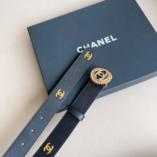 High Quality Luxury Chanel Double C Catwalk Belt – Style 39272 product detail