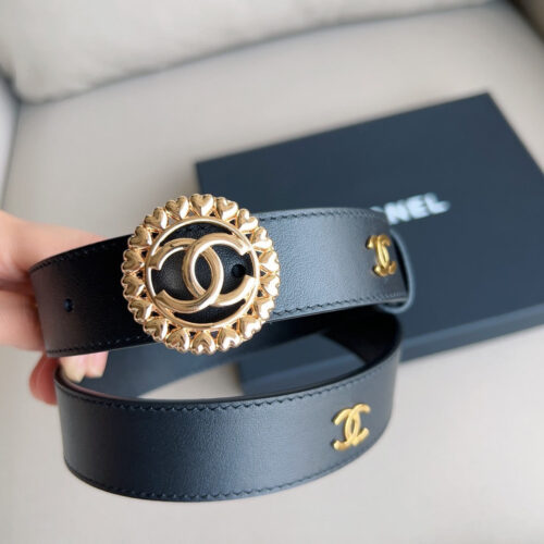 High Quality Luxury Chanel Double C Catwalk Belt – Style 39272 product detail