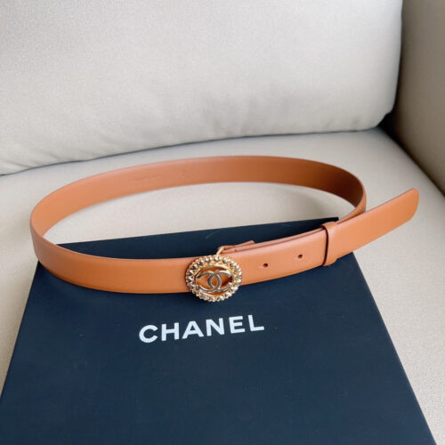 High Quality Luxury Chanel Double C Catwalk Belt – Style 39303