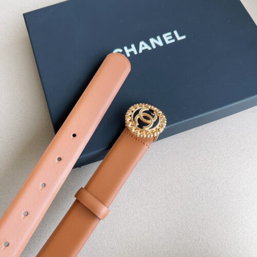 High Quality Luxury Chanel Double C Catwalk Belt – Style 39303 product detail