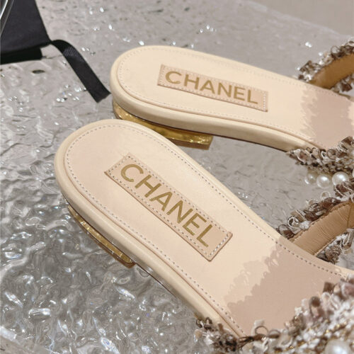High Quality Luxury Chanel Hot Style Double C Sandals And Slippers – Style 97030 product detail