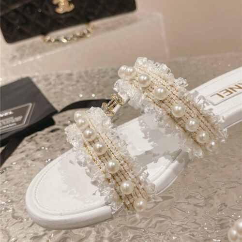 High Quality Luxury Chanel Hot Style Double C Sandals And Slippers product detail