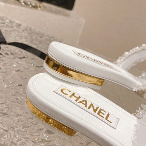 High Quality Luxury Chanel Hot Style Double C Sandals And Slippers product detail