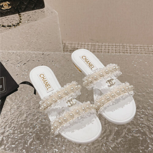 High Quality Luxury Chanel Hot Style Double C Sandals And Slippers product detail