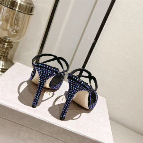 High Quality Luxury Jimmy Choo Hot Diamond Series High-Heeled Sandals – Style 52343 product detail