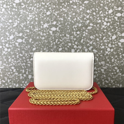 High Quality Luxury Valentino V Logo Leather Bag – Style 03868 alternate view