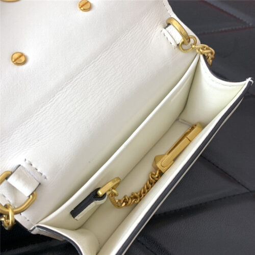 High Quality Luxury Valentino V Logo Leather Bag – Style 03868 product detail